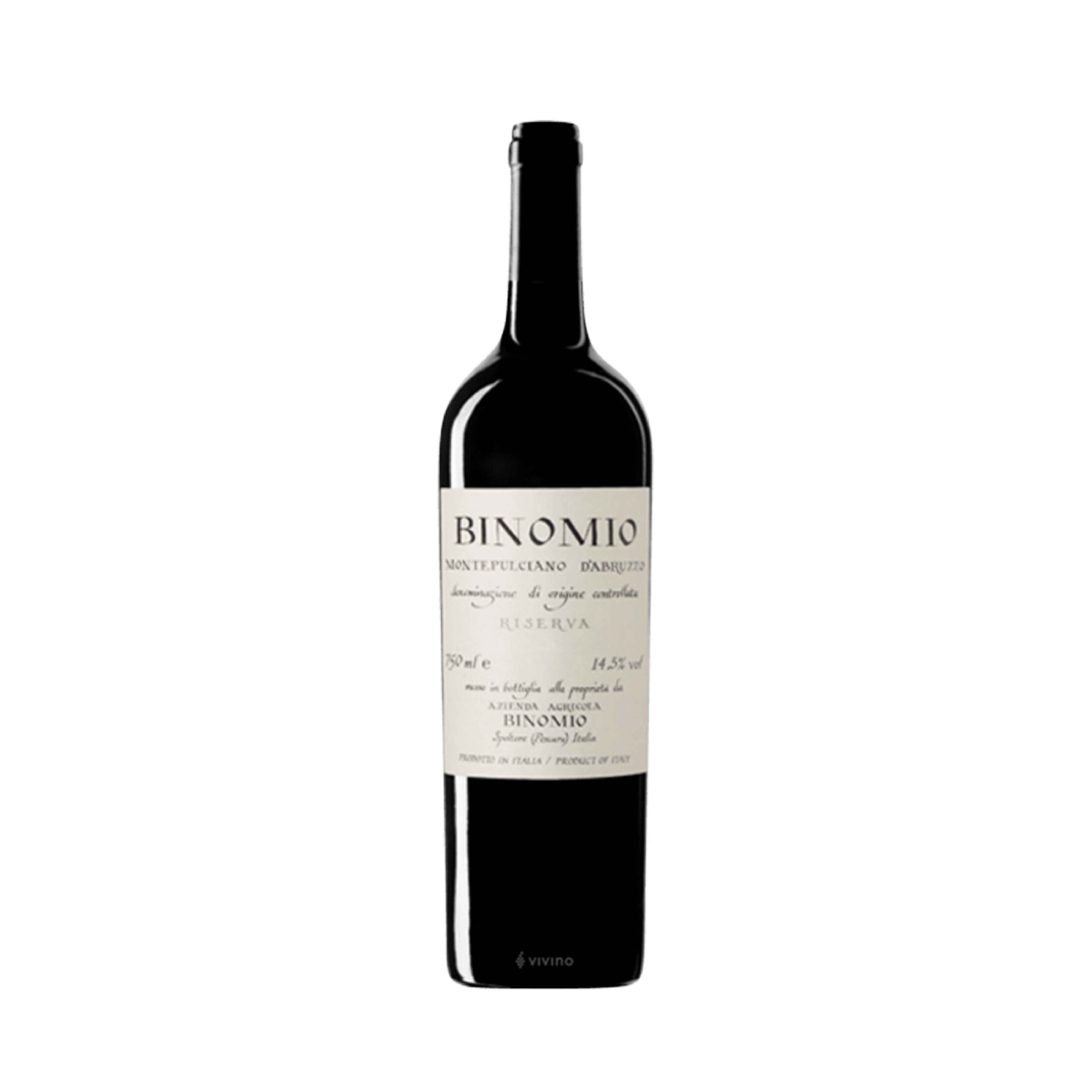 BINOMIO MONTEPULCIANO D'ABRUZZO RISERVA 2016