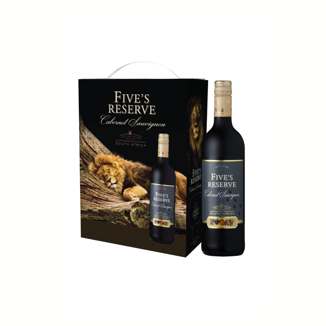 FIVE'S RESERVE CABERNET SAUVIGNON BOX 3L