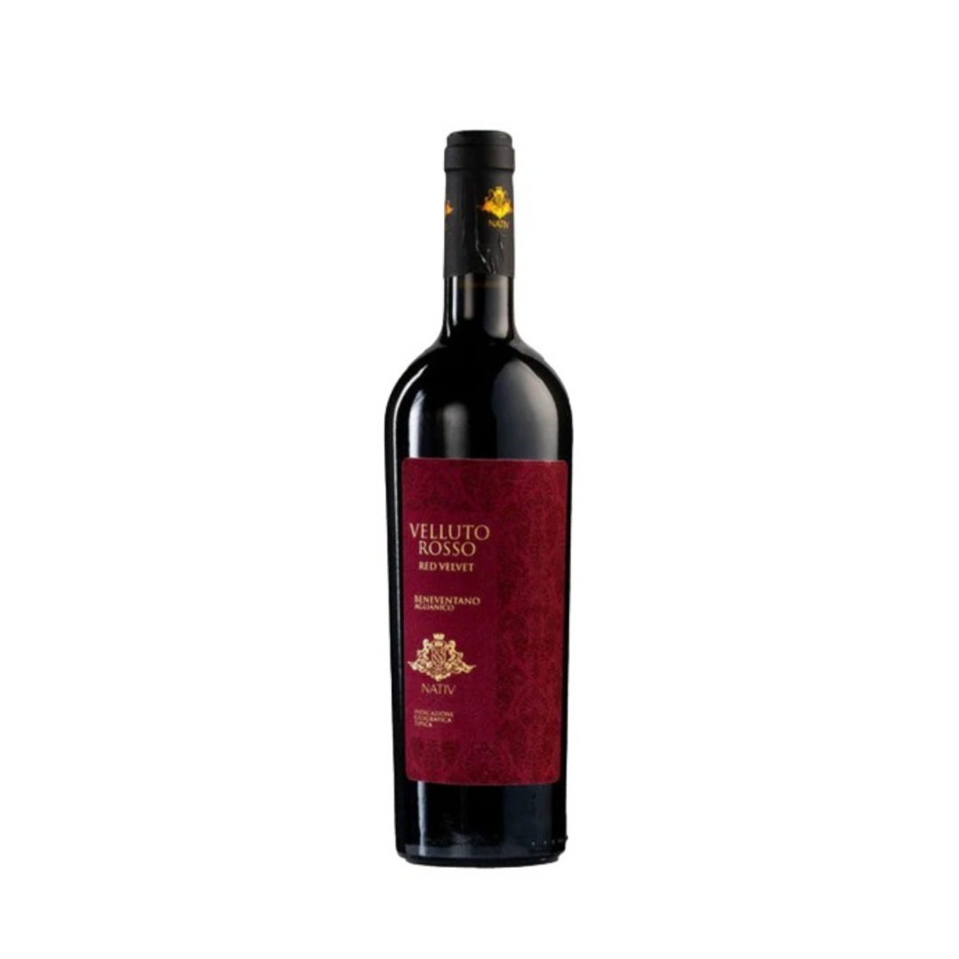 NATIV VELLUTO ROSSO RED VELVET BENEVENTANO AGLIANICO 2022